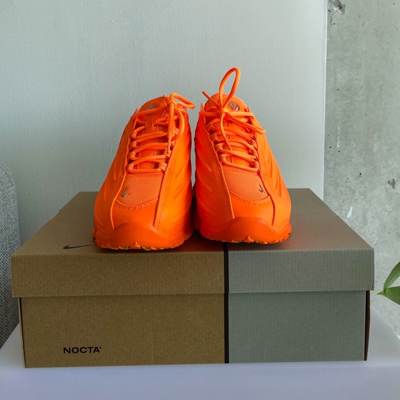 Nike x Nocta Hotstep 2 Mens Sz 8.5 Total Orange/Chrome (New) - Picture 2 of 7